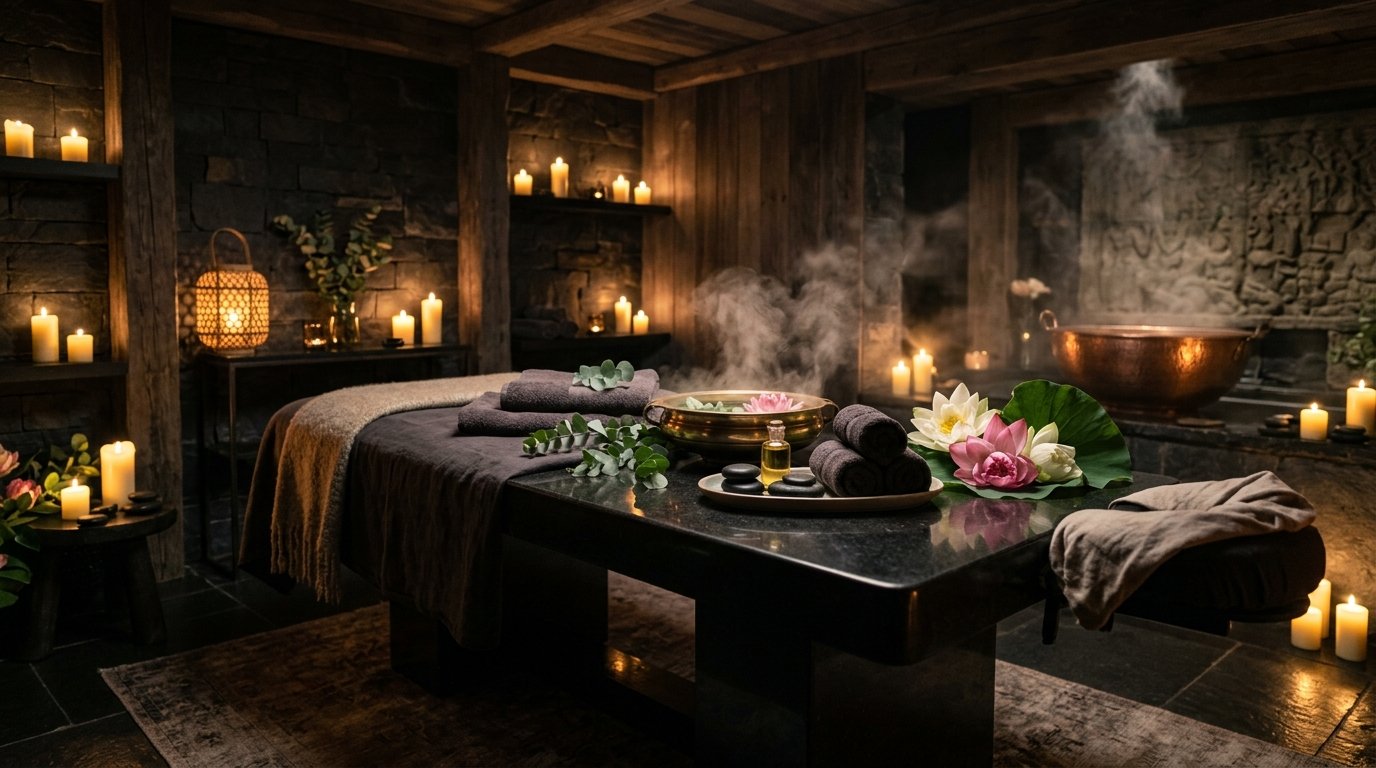 CASCADE Spa Essential Massages Ambient Room